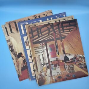 Canadian Homes Magazine - 9 issues from 1971-1972