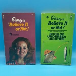 Ripley’s Believe It or Not 1970s Paperback Lot