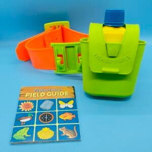 Fisher Price Hiking Set Belt Canteen and Field Guide