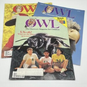 Owl Magazine Lot of 4 from 1987-1994
