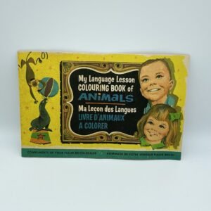 Fuller Brush Company Colouring Book - Animals 1960s