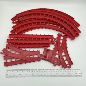 Flintstones train set tracks