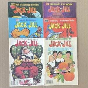 Jack and Jill Magazine - 1979 Lot of 6