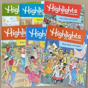 Highlights Magazine - 1984 lot of 6 issues