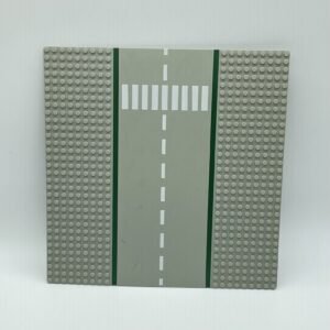 Lego Light Grey 32x32 Baseplate with Crosswalk