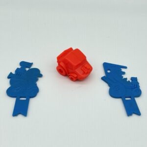 Demolition Derby Board Game Parts (1977)