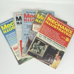 Mechanix Illustrated - 5 issues from the early 1970s