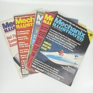 Mechanix Illustrated - 5 issues from the late 1970s
