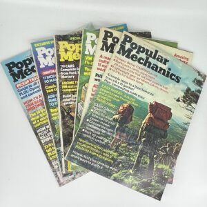 Popular Mechanics Magazine - 6 issues from the late 1970s
