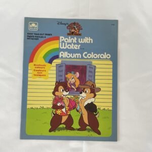 Chip n Dale Rescue Rangers Paint With Water - Golden 1989