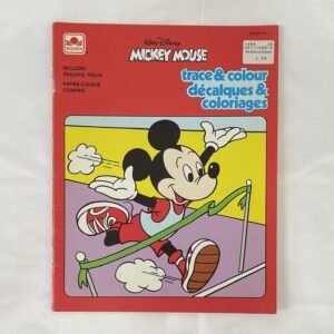 Mickey Mouse Trace & Colour - Golden 1982