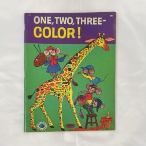 One, Two, Three Color! - Treasure 1965 colouring book