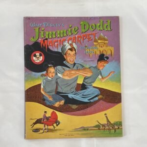 Walt Disney’s Jimmie Dodd Magic Carpet Colouring Book - Whitman 1957
