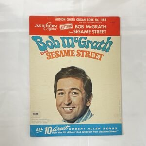 Bob McGrath from Sesame Street - 1970 Organ Music Book