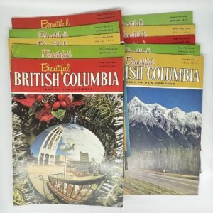 Beautiful British Columbia - Land of New Horizons - 10 issues from Winter 1970 to Spring 1975