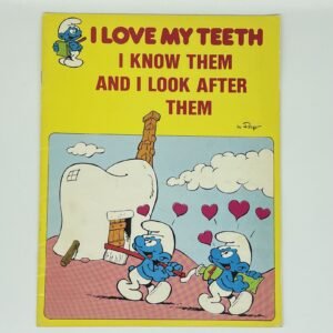 Smurfs - I Love My Teeth activity book