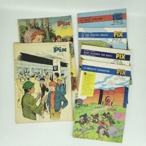 Pix - Bible-in-Life comic lot of 6 issues from 1970s and 1980s