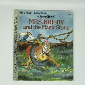 Secret of Nimh- Mrs Brisby and the Magic Stone - 1982 Golden Book