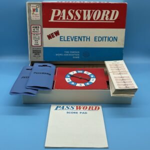 Password Board Game Eleventh Edition 1970 by Somerville