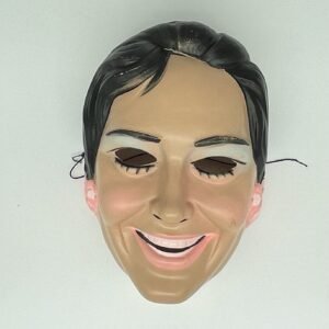 Vintage Woman Halloween Mask 1960s or 1970s