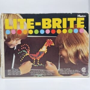 Lite-Brite Set With Original Box 1976