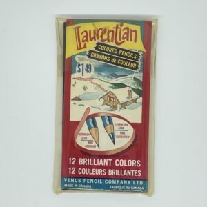 Laurentian Colored Pencils Vintage 12 pack unused complete set