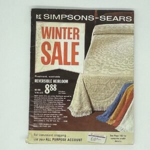 Simpsons-Sears 1967-68 Catalogue - Winter Sale