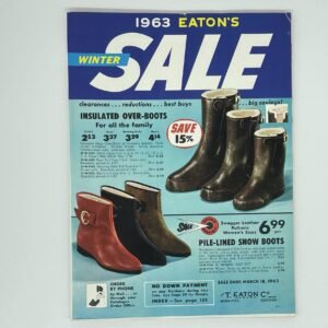 Eaton's 1963 Catalogue - Winter Sale