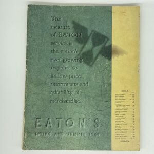 Eaton's 1940 Catalogue - Spring and Summer