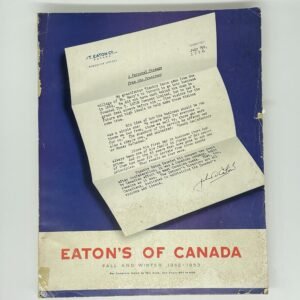 Eaton's 1952 Catalogue - Fall and Winter