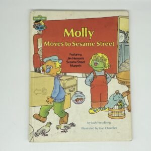 Sesame Street Book Club - Molly Moves to Sesame Street 1980 hardcover