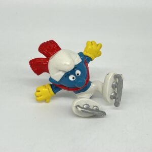 Smurfs - Vintage Ice Skater Smurf Figurine #20121
