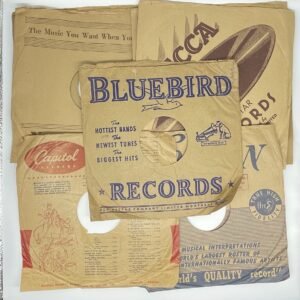 78 RPM record sleeves - lot of 10