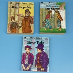 Illustrated Classics by Moby Books 1979 lot of 3 books