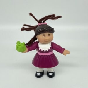 Cabbage Patch Kids - Girl in Dress Carrying Gift Happy Meal Figure 1992
