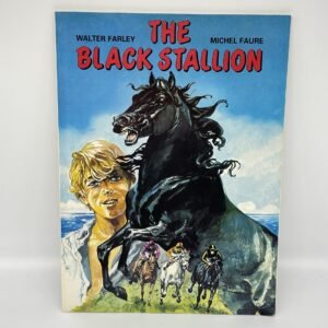 Black Stallion 1983 graphic novel large paperback