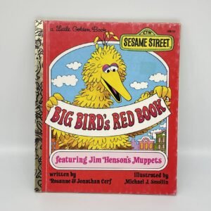 Big Bird’s Red Book - 1982 Golden Book