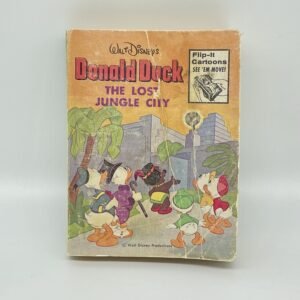 Donald Duck - The Lost Jungle City 1975 Flip-It Cartoon Book
