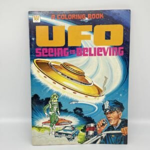 UFO Seeing is Believing 1978 Coloring Book