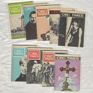 CBC Times - 9 Prairie Edition issues from 1963
