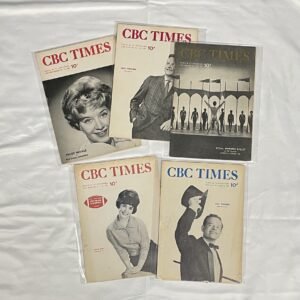 CBC Times - 5 Prairie Edition issues from 1961