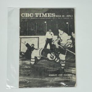 CBC Times - Mar 26 1960 Eastern Edition with Bill Barilko cover