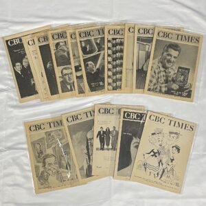 CBC Times - 15 Prairie Edition issues from 1958-1959