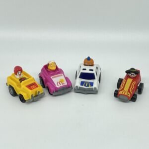 McDonald’s 1985 Fast Macs Pull Back Car Set