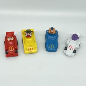 McDonald’s 1988 Fast Macs Pull Back Car Set