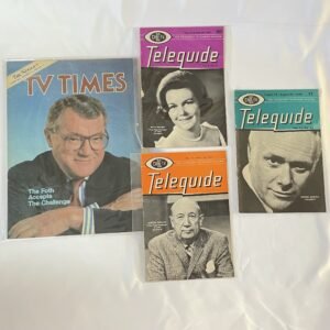 Front Page Challenge - Lot 1 - 4 TV Magazines from 1966-1985