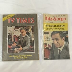 Check It Out - Lot of 2 TV Magazines from 1985