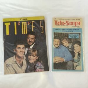 Learning the Ropes - Lot of 2 TV Magazines from 1988