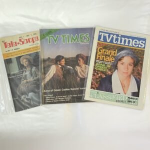 Anne of Green Gables - Lot 1 - 3 TV Magazines from 1985-2000