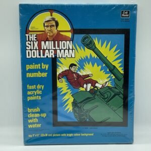 Six Million Dollar Man - 1975 Paint By Number Set (sealed)
